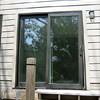 Sliding doors that are crooked and jamming due to a foundation issue in Waupaca home